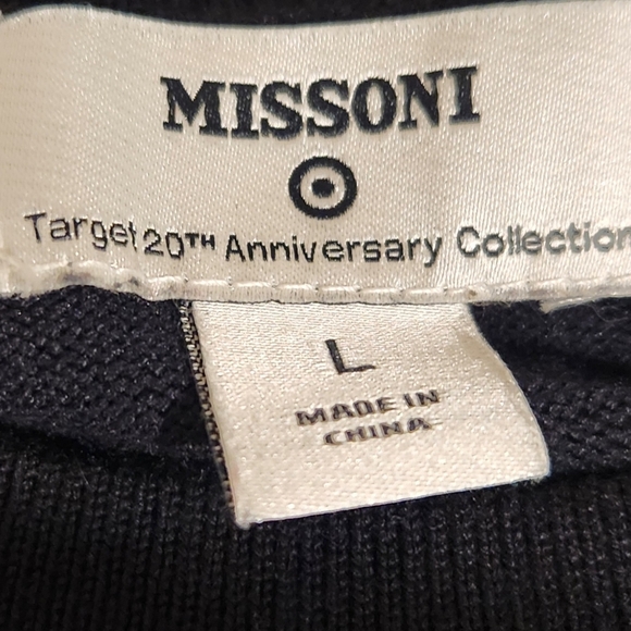 Missoni For Target Black Sweater Dress with Chevron Pattern - Picture 5 of 7